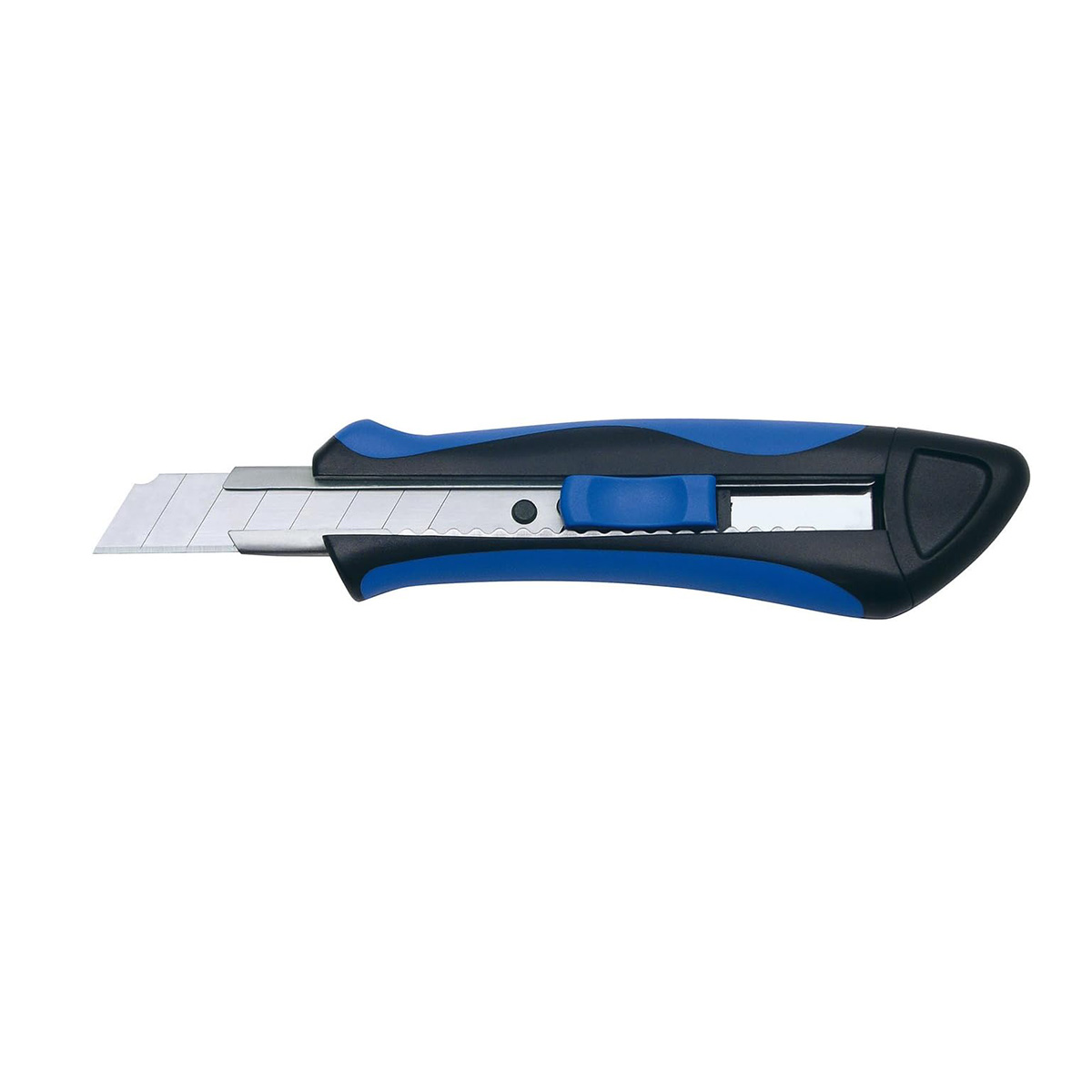 WEDO Cutter knife 18 mm with softgrip - blue/black