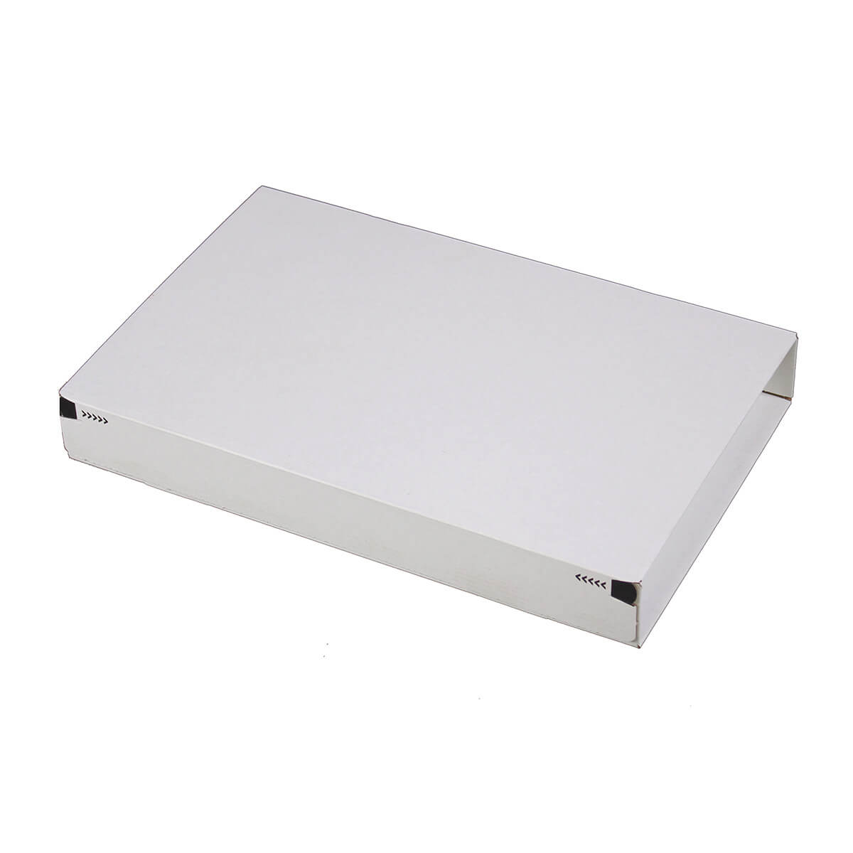 Maxi letter box 300x212x43 mm din a4 self-adhesive + tear strip, white - progressPACK