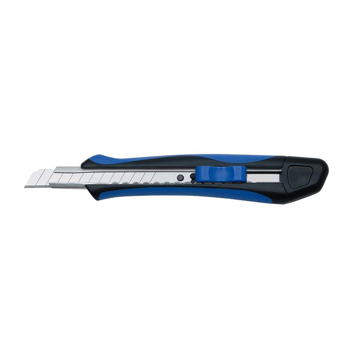 WEDO Cutter knife 9 mm with softgrip - blue/black