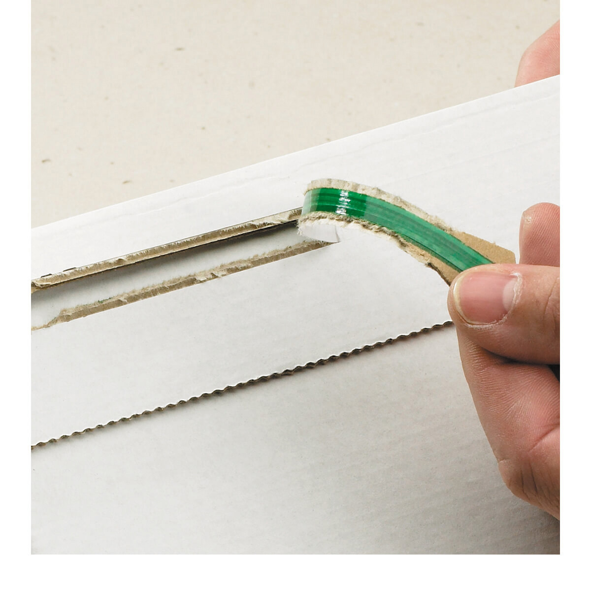 Maxi letter box 215x155x43 mm din a5+ self-adhesive + tear strip, white - progressPACK