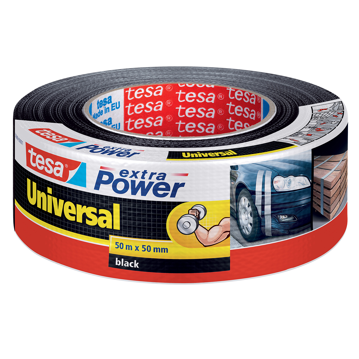 tesa duct tape extra Power Universal 50m x 50mm fabric reinforced adhesive tape