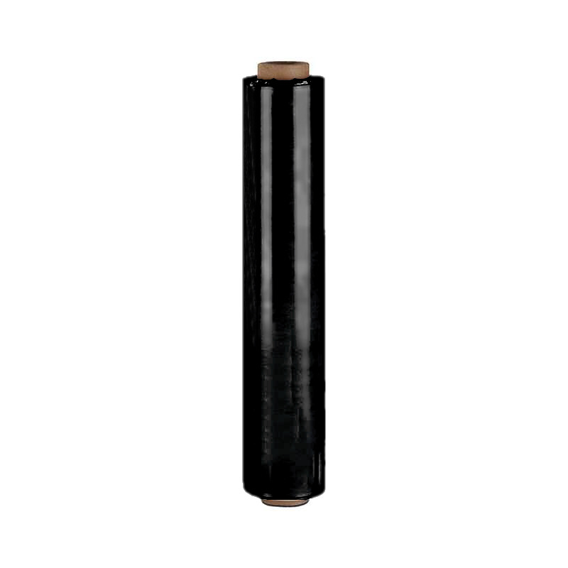 Kit hand dispenser with stretch film 50cm x 300m, 23my black