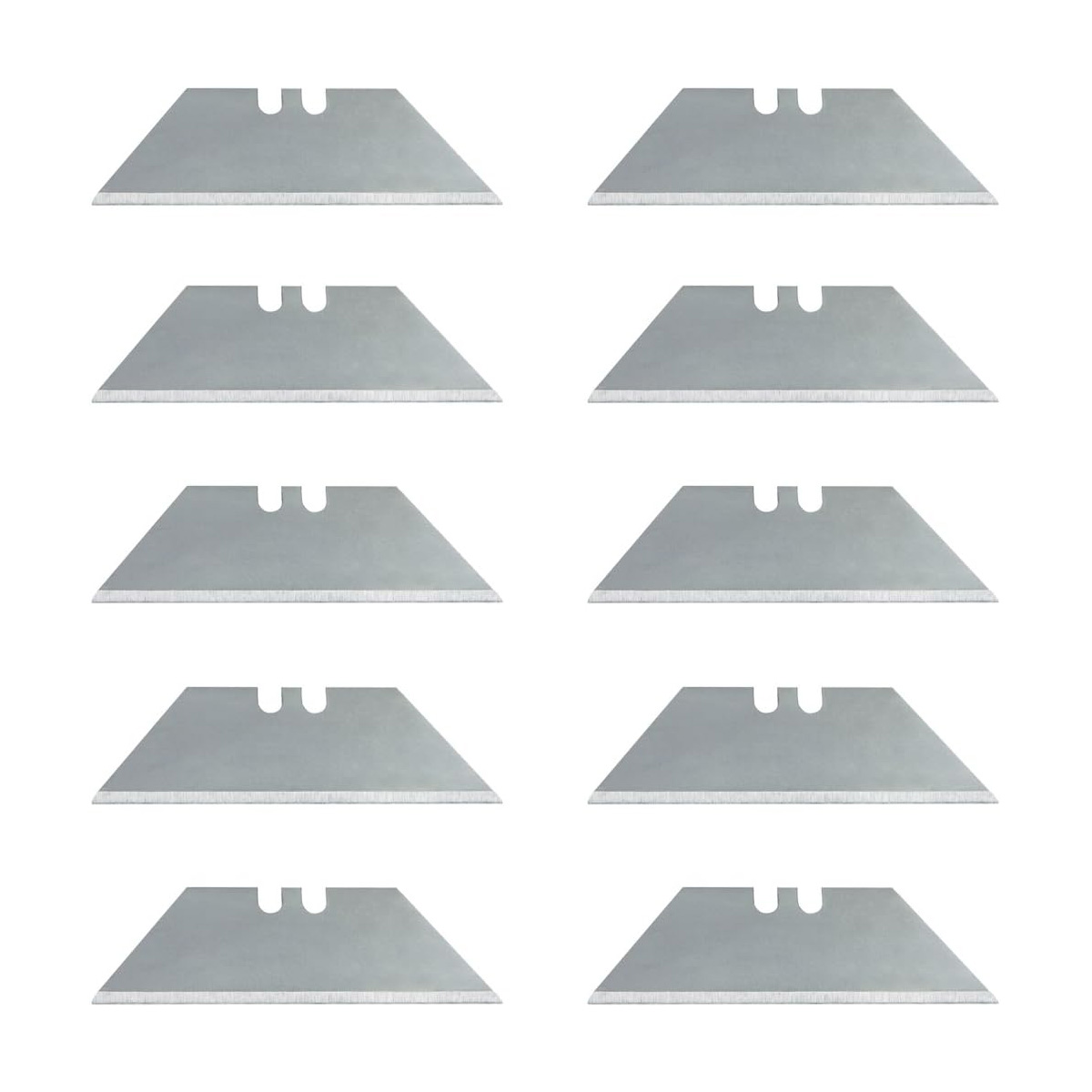 10x WEDO 7881 replacement blades blade width 19 mm for cutter knives - trapezium