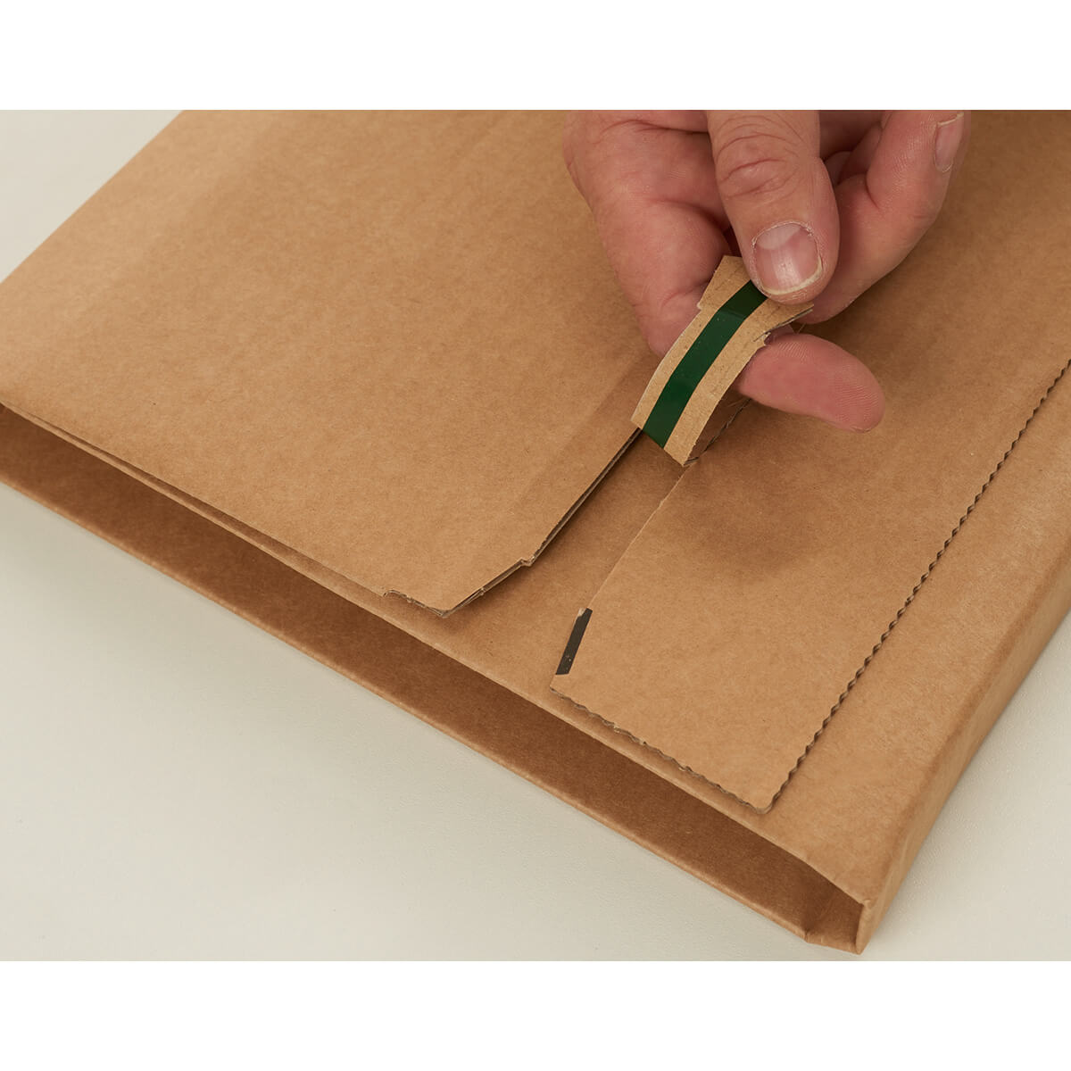 Book packaging cardboard eco plus 230x165x70-0 mm din c5 self-adhesive - progressPACK