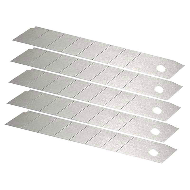 10 spare blades 18 mm for cutter knifes
