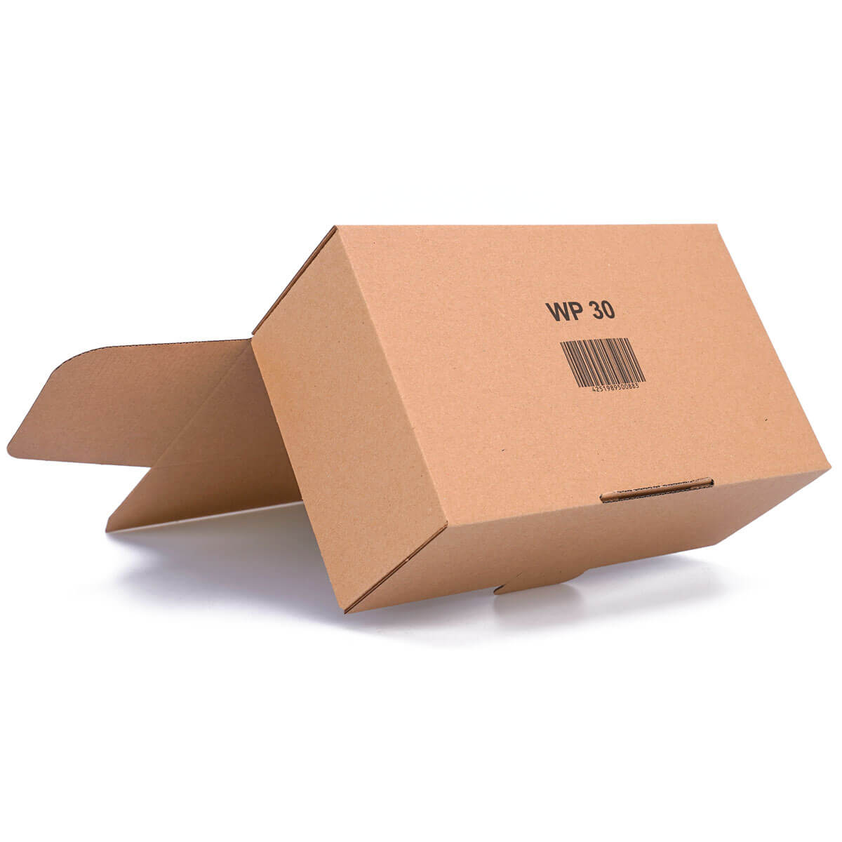 Folding box 250x150x100 mm - WP 30 brown DIN A5