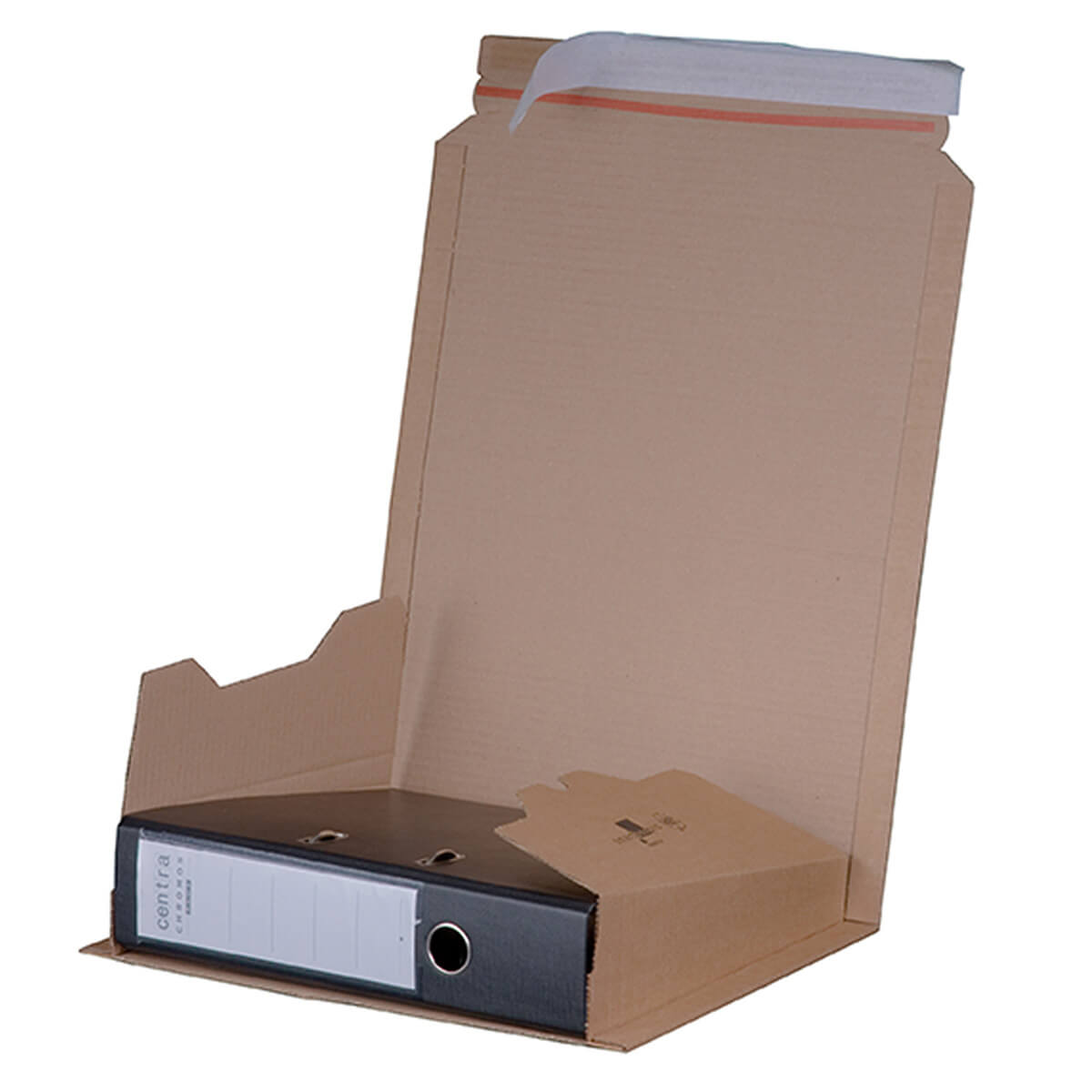 Folder shipping box brown, 320 x 290 x 35-80mm