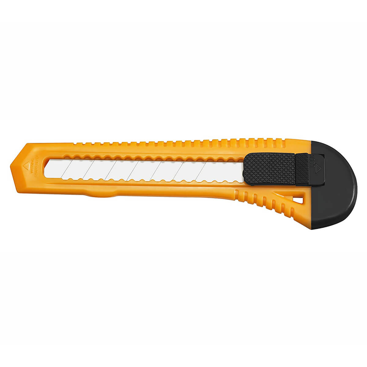 Cutter knife orange [18 mm incl. 1 snap-off blade] Cutter with plastic housing