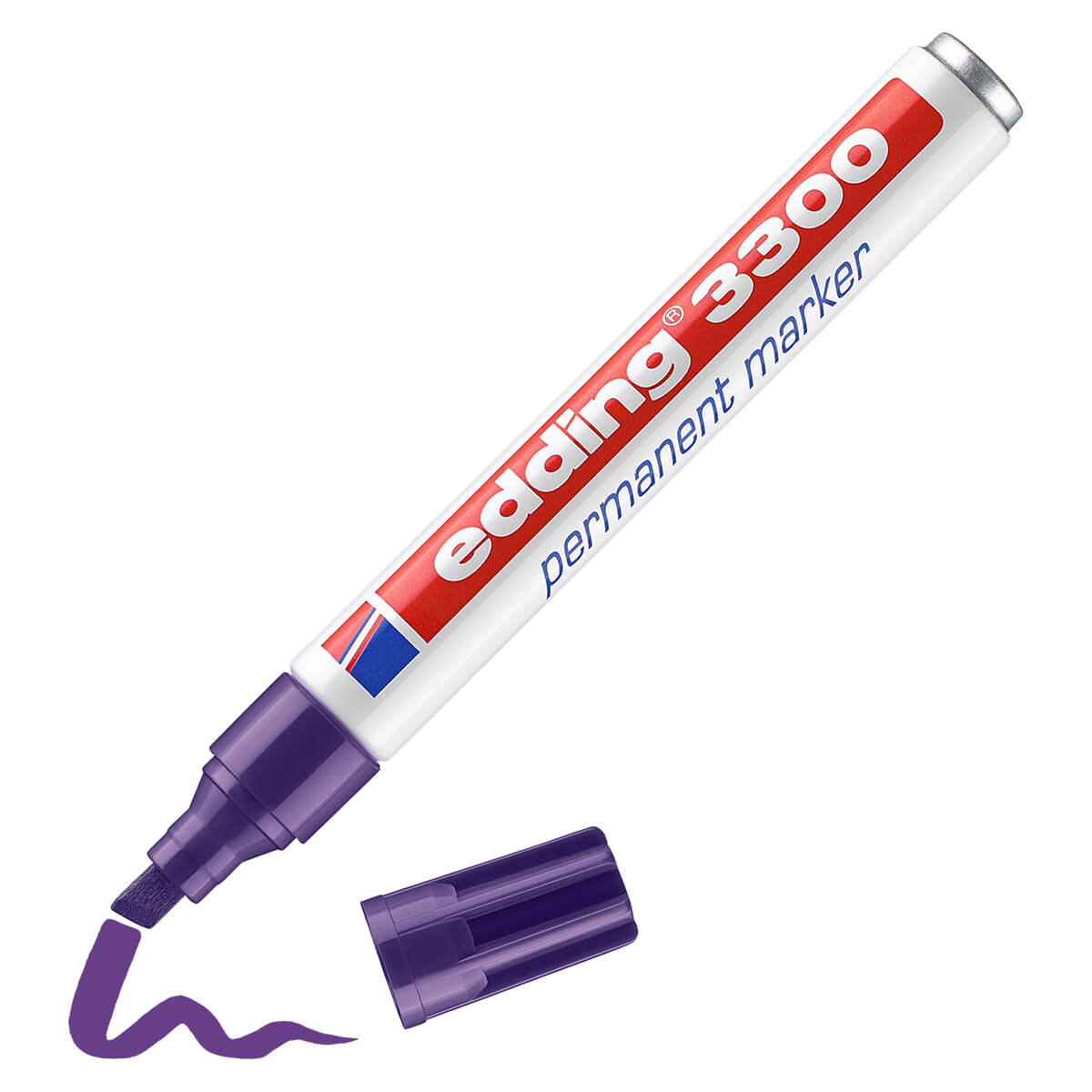 edding Permanent marker 3300 refillable purple