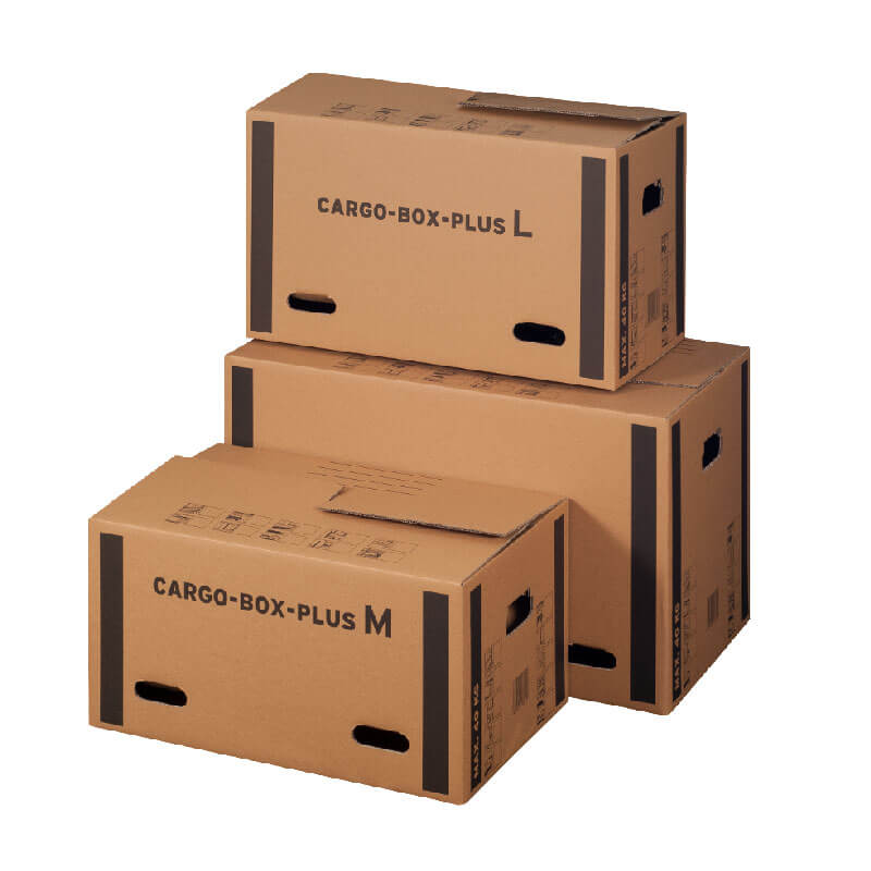 Cargobox Umzugskarton 400x320x320 mm 1 wellig PROFI für schwere Sachen