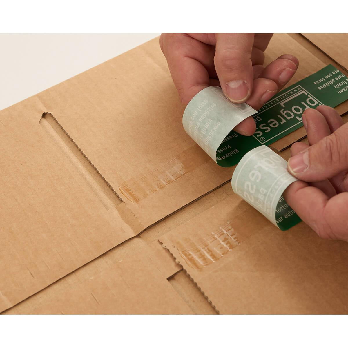 Book packaging cardboard eco plus 250x190x85-0 mm din b5 self-adhesive - progressPACK
