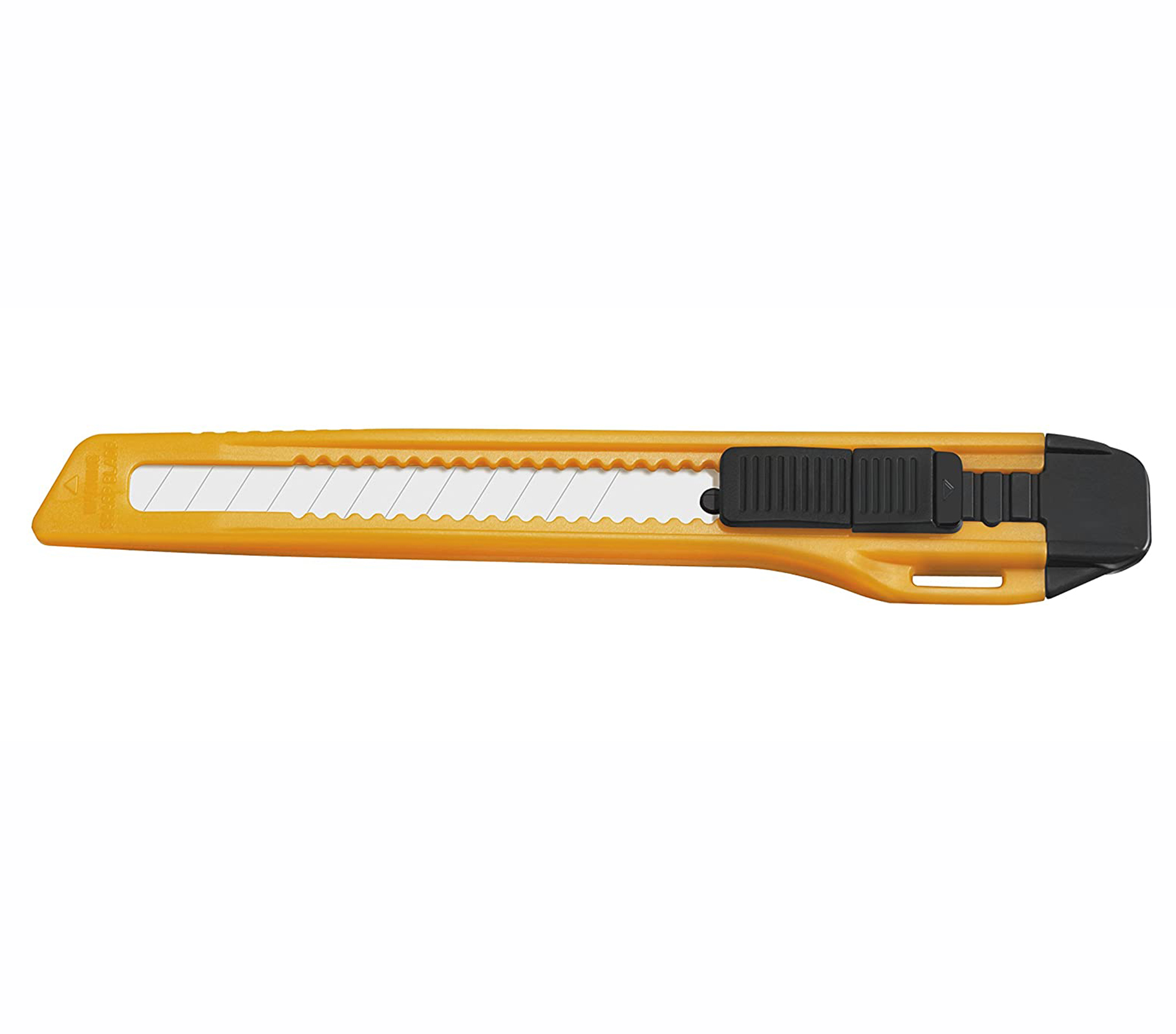 Cutter knife orange [blade width 9 mm incl. 1 snap-off blade + 10 snap-off blades extra] Cutter