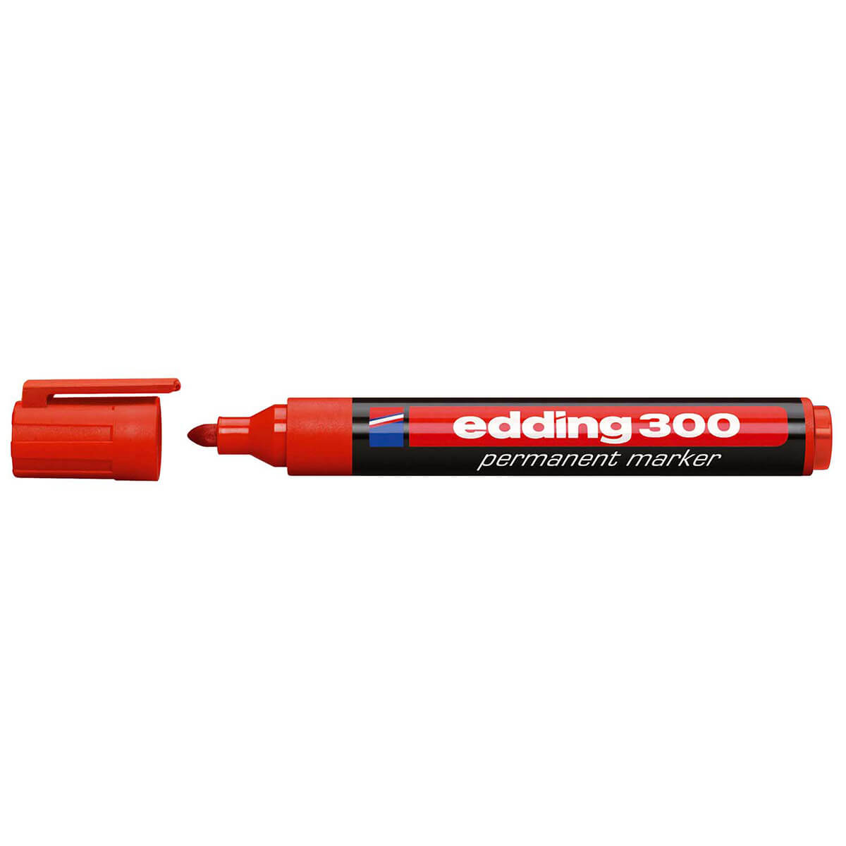 edding 300 permanent markers - refillable, 1.5 - 3 mm red