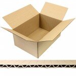 Einwellige Kartons sind ein beliebtes...