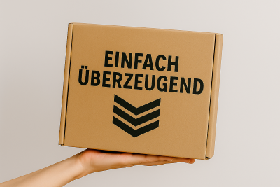 Claim auf deinem Karton