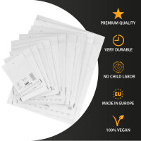 Bubble Wrap Envelope in White with dimensions 350x240 mm, DIN A4+, Brand: officeking (View 6)