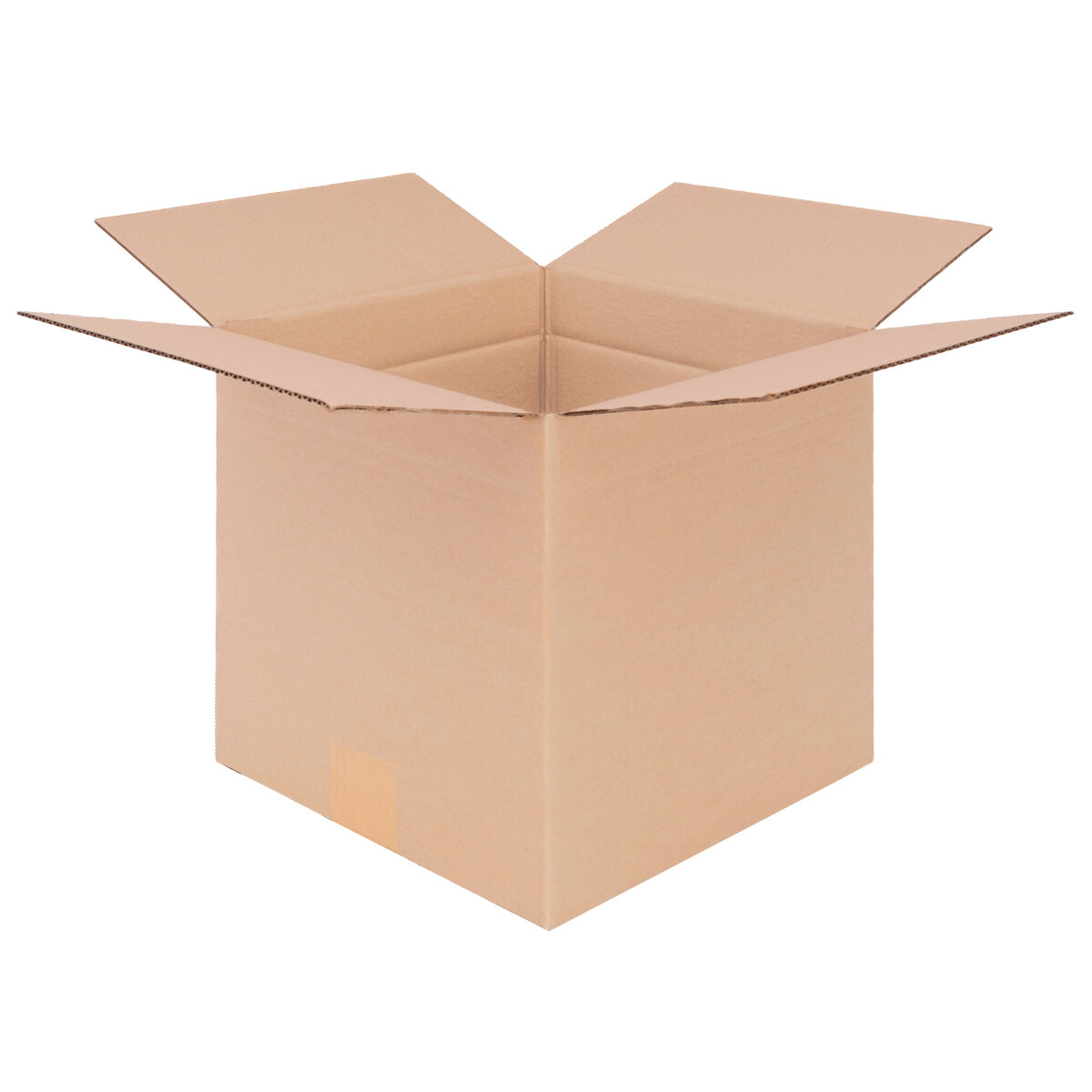 Verpacking Faltkarton KK28 – 250x250x250 Mm, Braun, Einwellig, Für DHL & Co.