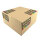 Faltkarton in Braun mit den Maßen 150x150x80 mm, FEFCO 0201, Hersteller: verpacking  (Hauptbild)