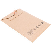 Versandtasche Wellpappe in Braun mit den Maßen 280x200 mm (Ansicht 5)