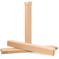 Versandhülsen eckig 1050 x 112 x 112 mm 2 wellig...