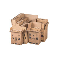 Shipping box for 15 beer bottles