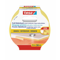 tesa Masking tape for inside use, pro quality, 25m x 38mm