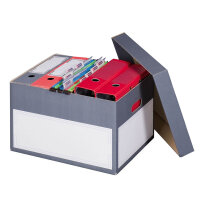 Archivbox mit Deckel 414x331x266 mm + Transportgriffe...