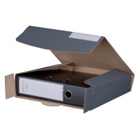 Ordnerversandverpackung 320x288 mm 80 A anthrazit