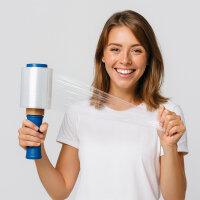 Stretchfolie in Transparent mit den Maßen 100 mm, Hersteller: verpacking (Ansicht 1)