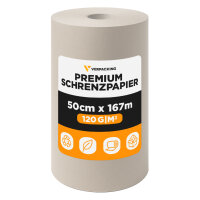 Schrenzpapier Rolle 50 cm x 167 m Packpapier 120 g/m²