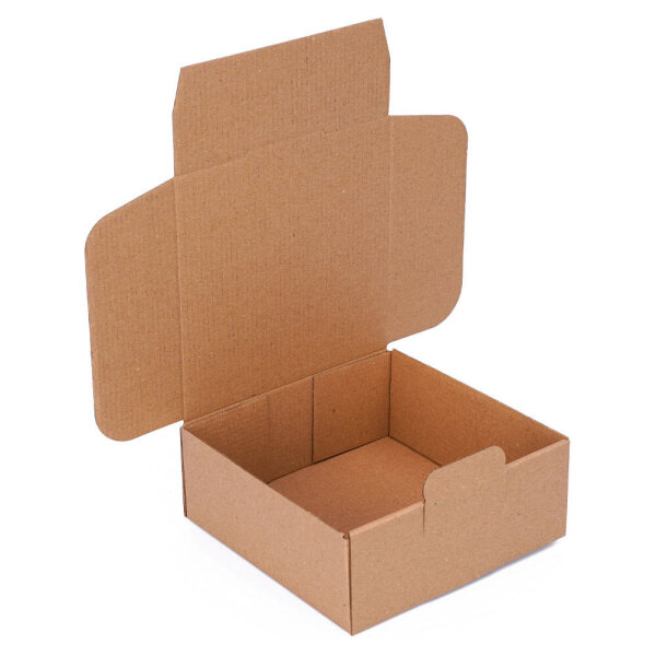 Folding box 150x150x60 mm - WP 20 brown