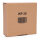 Hinged Folding Box in Brown with dimensions 150x150x60 mm, FEFCO 0426, Brand: verpacking (View 1)
