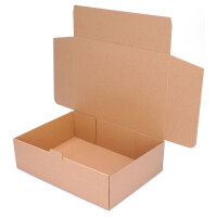 Faltschachtel in Braun mit den Maßen 310x430x120 mm, FEFCO 0426, Hersteller: verpacking (Ansicht 5)