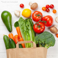 Paper Bags in Brown with dimensions 160x320x450 mm, Brand: verpacking (View 3)