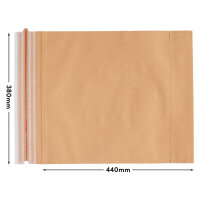 Versandbeutel LDPE in Braun mit den Maßen 440x380 mm, Hersteller: verpacking (Ansicht 2)
