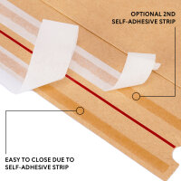 Versandbeutel LDPE in Braun mit den Maßen 440x380 mm, Hersteller: verpacking (Ansicht 5)