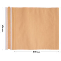 Shipping Bags LDPE in Brown with dimensions 440x420 mm, Brand: verpacking (View 2)