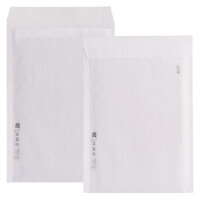Luftpolstertasche in Weiß mit den Maßen 350x250 mm, Hersteller: verpacking (Ansicht 1)