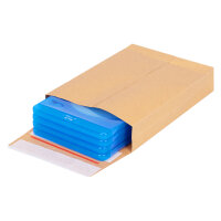 Shipping Bag (strong Paper) in Brown with dimensions 229x162x40 mm, Brand: verpacking (View 3)