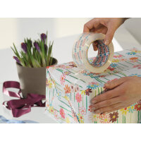 Klebeband in Transparent mit den Maßen 50 mm, Hersteller: tesa (Ansicht 2)