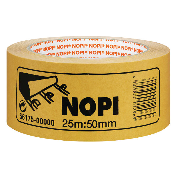 NOPI Doppelseitiges Klebeband 50 mm x 25 m
