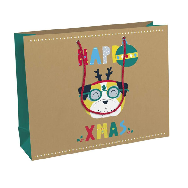 Clairefontaine gift bag 27.5 x 37.3 x 11.8 cm - Christmas Make a Wish