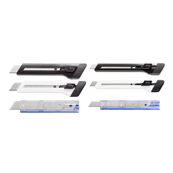 edding cutter knife blade width, color & replacement blades selectable