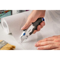 Cutter (Messer) in Schwarz/Silber, Hersteller: Dahle (Ansicht 4)