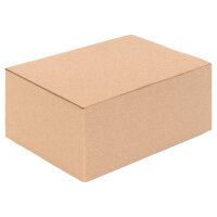 Gift wrapping, Hinged Folding Box in Brown with dimensions 170x120x70 mm, FEFCO 0215, Brand: verpacking (View 6)