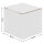 Gift wrapping, Hinged Folding Box in White with dimensions 75x75x75 mm, FEFCO 0215, Brand: verpacking (View 1)