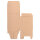 Gift wrapping, Hinged Folding Box in Brown with dimensions 75x75x75 mm, FEFCO 0215, Brand: verpacking (View 4)