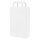 Paper Bags in White with dimensions 100x220x280 mm, Brand: verpacking (View 1)
