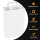 Paper Bags in White with dimensions 100x220x280 mm, Brand: verpacking (View 4)