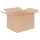 Folding Box in Brown with dimensions 195x155x150 mm, FEFCO 0201, Brand: verpacking  (Main Picture)